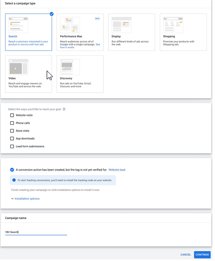 Campaign Type